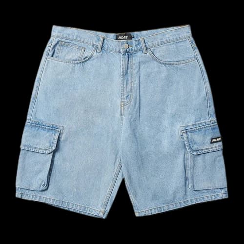 Palace Baggy Cargo Shorts 'Denim'