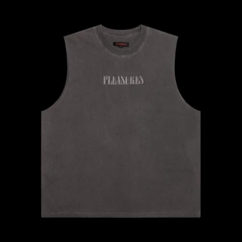 Pleasures Onyx Sleeveless Shirt 'Faded Black'