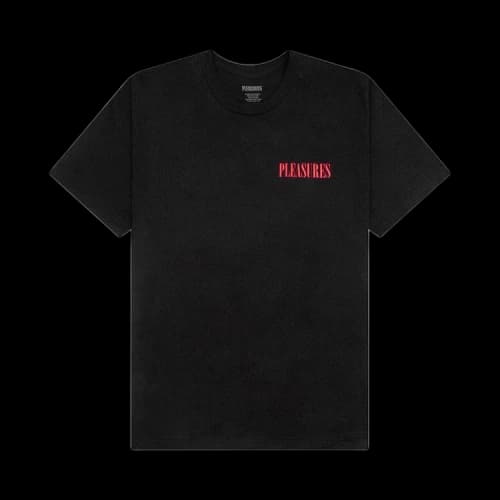 Pleasures Vertical T-Shirt 'Black'