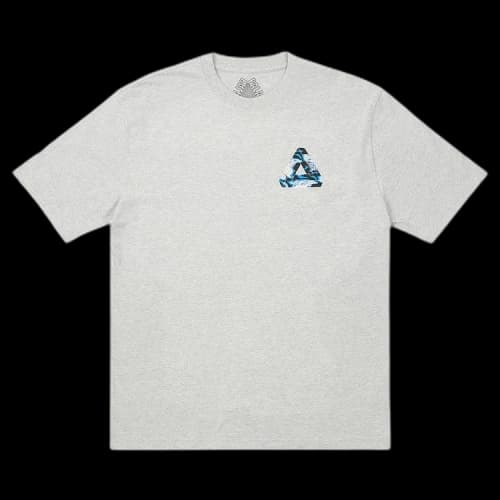 Palace Jungle Camo Tri-Ferg T-Shirt 'Grey Marl'