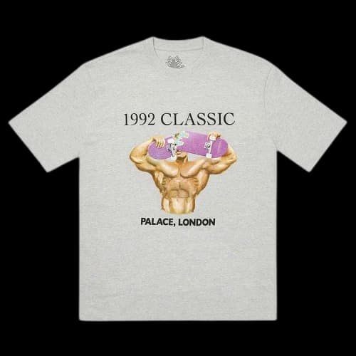 Palace Wedge T-Shirt 'Grey Marl'