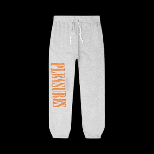 Pleasures Onyx Sweatpants 'Heather Grey'