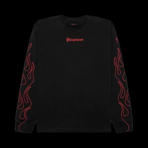 Pleasures Fiery Heavyweight Long-Sleeve 'Black'