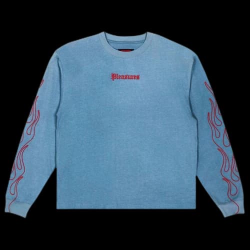 Pleasures Fiery Heavyweight Long-Sleeve 'Slate'