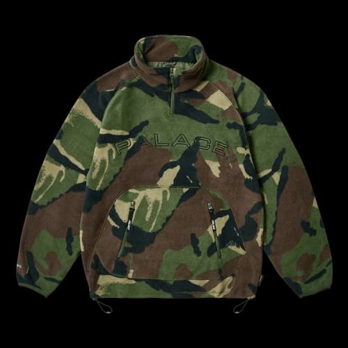 Palace Polartec Fleece Funnel 'Woodland Camo'