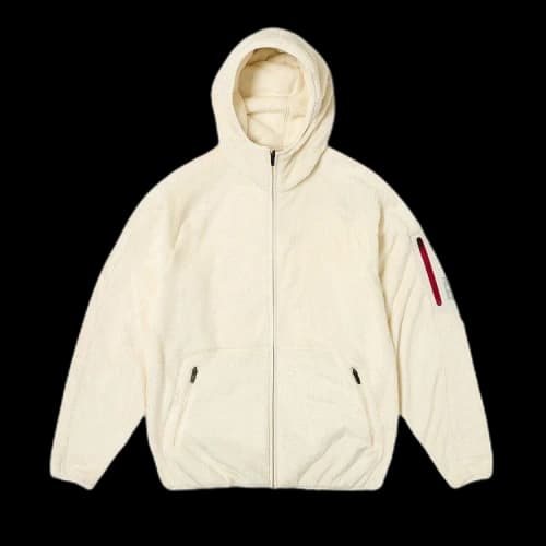 Palace Fleece P Liner 'Soft White'