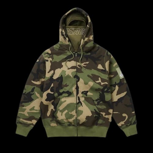 Palace Facemask Thermal Hood 'Camo'