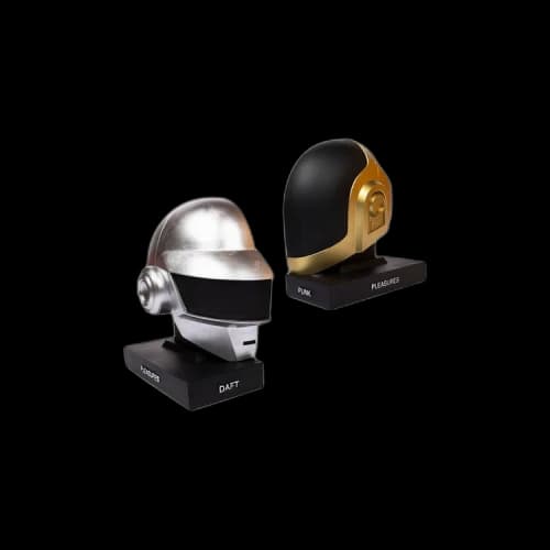 Pleasures x Daft Punk Helmets Bookend 'Metallic'