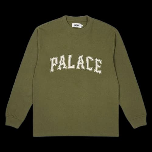 Palace Crack Me Up Long-Sleeve 'The Deep Green'