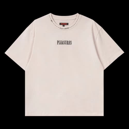 Pleasures Cut Here Heavyweight Shirt 'Pink'
