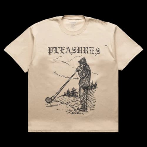 Pleasures Pipe T-Shirt 'Sand'
