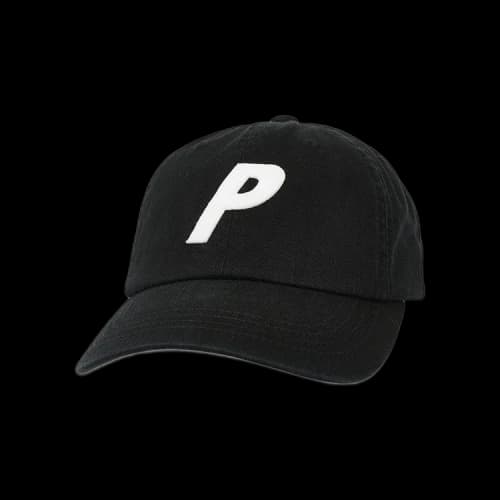 Palace P 6-Panel 'Black'