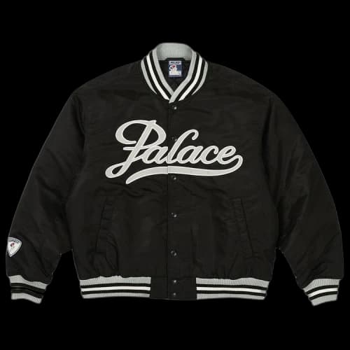 Palace Satin The Arena Jacket 'Black'