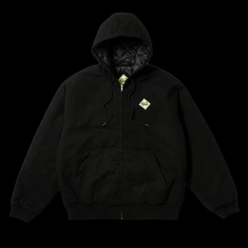 Palace Hardware Hooded Workwear Jacket 'Black'