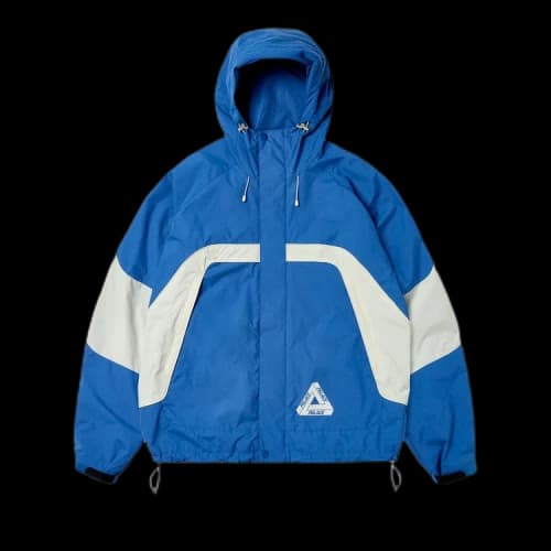 Palace Border Jacket 'Blue/Vapour'