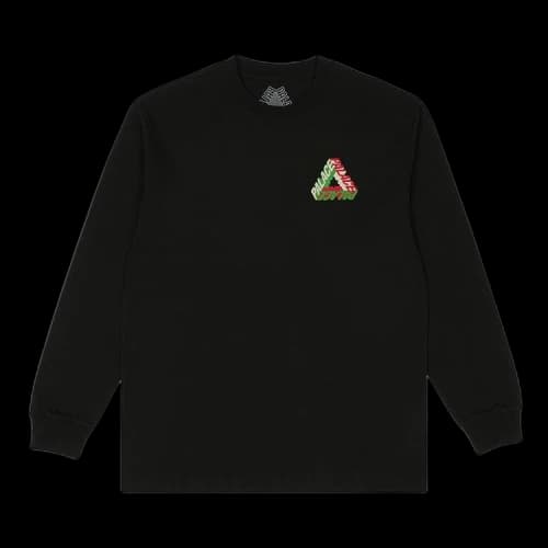 Palace P-3D Longsleeve 'Black'
