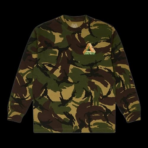 Palace P-3D Longsleeve 'Woodland Camo'