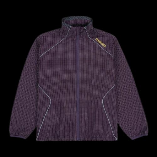 Pleasures Neutron Track Jacket 'Eggplant'