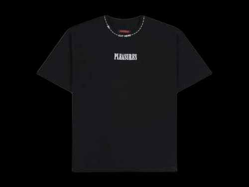 Pleasures Cut Here Heavyweight Shirt Black