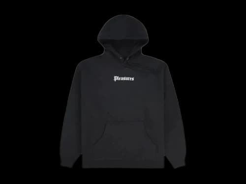 Pleasures Burn Again Hoodie Black