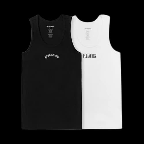 Pleasures Standard Tank Top (2 Pack) 'Black/White'