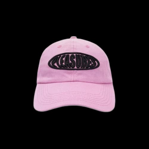 Pleasures Bubble Logo Polo Cap 'Pink'