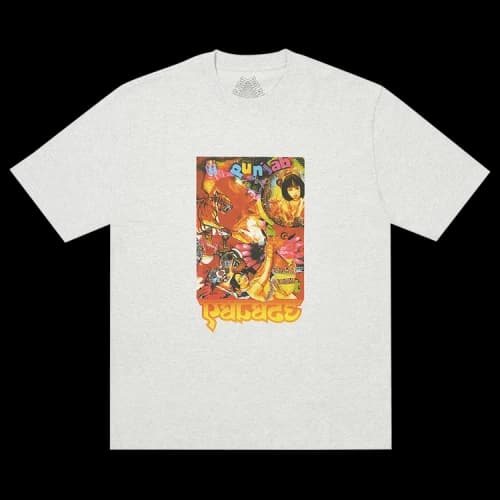 Palace Chila T-Shirt 'Grey Marl'