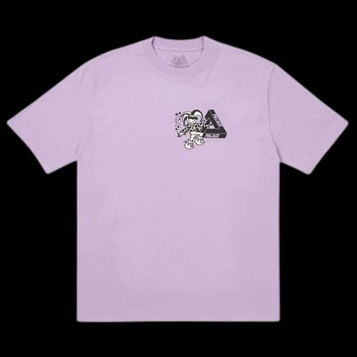 Palace Derek Garage T-Shirt 'Light Purple'
