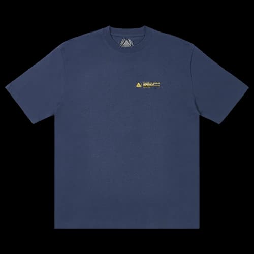 Palace Wrapper Logo T-Shirt 'Navy'