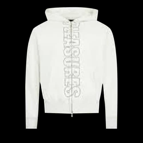 Pleasures Impact Zip Hoodie 'Oatmeal'
