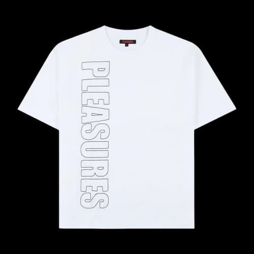 Pleasures Outline Heavyweight Shirt 'White'