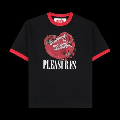 Pleasures Cake Ringer Shirt 'Black'