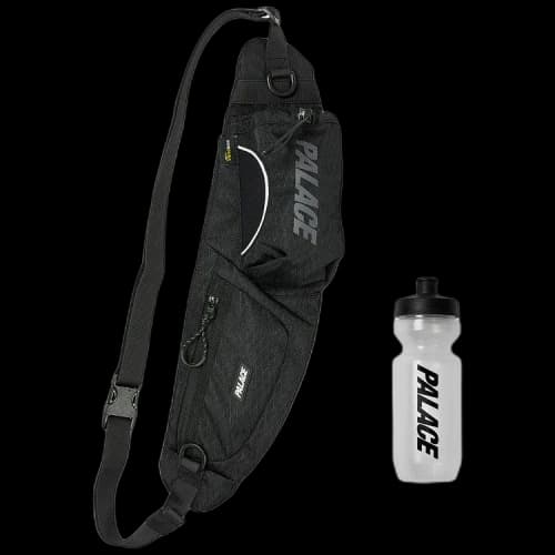 Palace Cordura Y-Rip Bottle Pack 'Black'