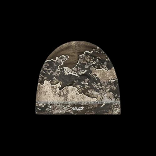 Palace Trail Runner Nein Cuff Beanie 'Real Tree'