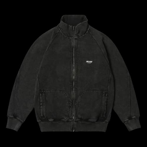 Palace Pigment Wash Palace London Zip Funnel 'Black'