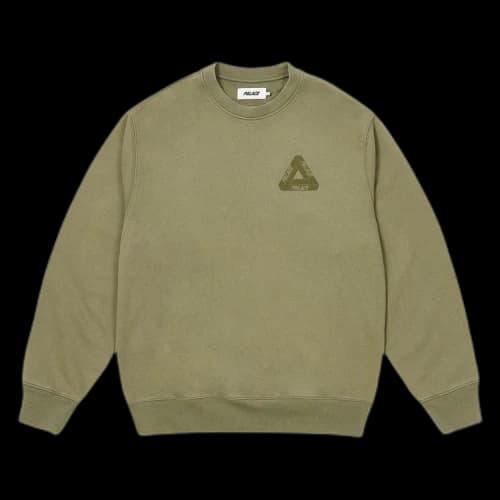 Palace Spray Tri-Ferg Crew 'The Deep Green'