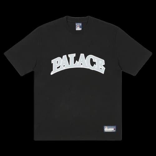 Palace Arc Appliqué T-Shirt 'Black'