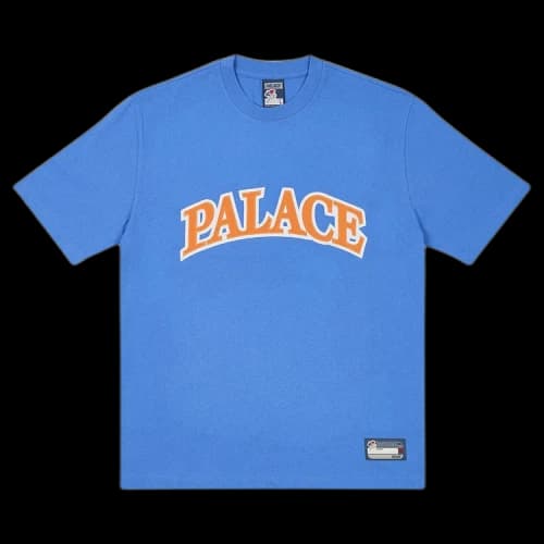Palace Arc Appliqué T-Shirt 'Palatial Blue'