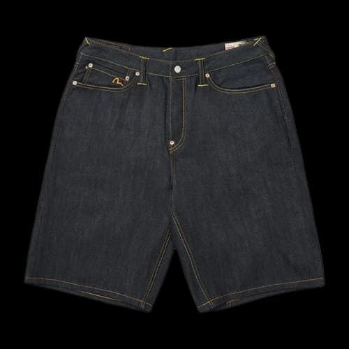 Palace x Evisu Long Denim Short 'Raw'