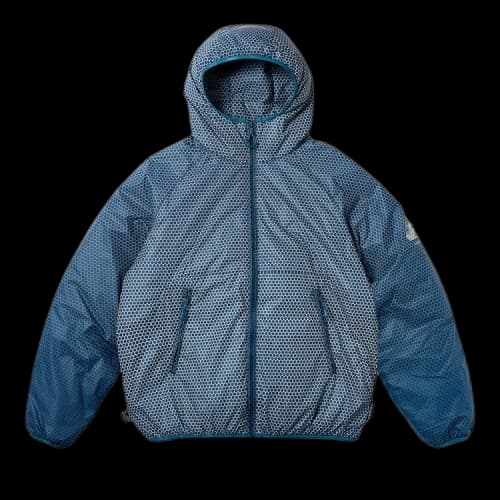Palace Hexagon Pertex Quilted Jacket 'Blue'