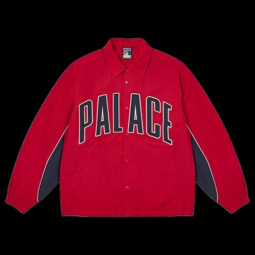 Palace Archway Coach Jacket 'Truest Red'