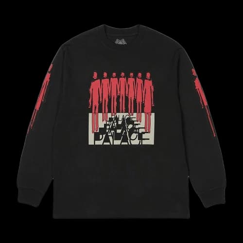 Palace Repeater Long-Sleeve 'Black'