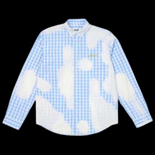 Palace Bleached Out Shirt 'Blue'