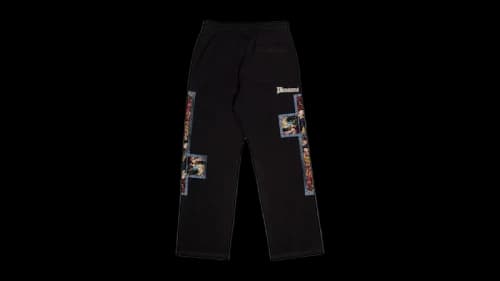 Pleasures Blasphemy Cotton Pants Black