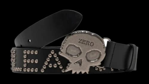 Pleasures Zero Studded Belt Black