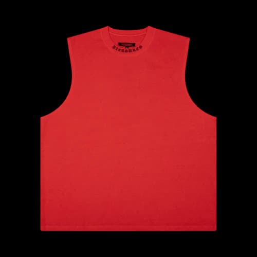 Pleasures Sorrow Sleeveless T-Shirt 'Tomato'