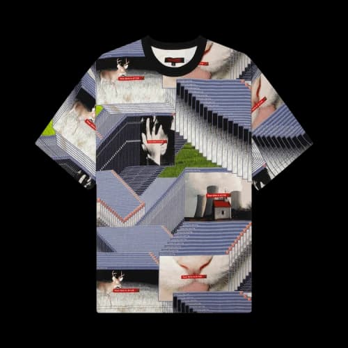 Pleasures Crash Heavyweight T-Shirt 'Multicolor'