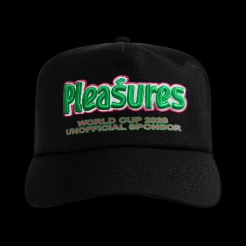 Pleasures Sponsor 5 Panel Snapback 'Black'