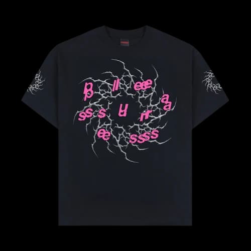 Pleasures Rotation T-Shirt 'Black'