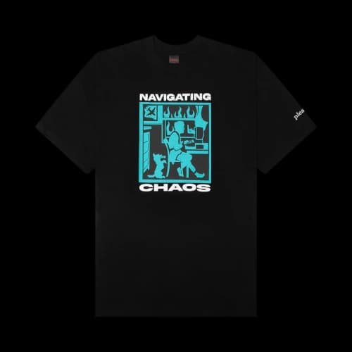 Pleasures Navigate T-Shirt 'Black'
